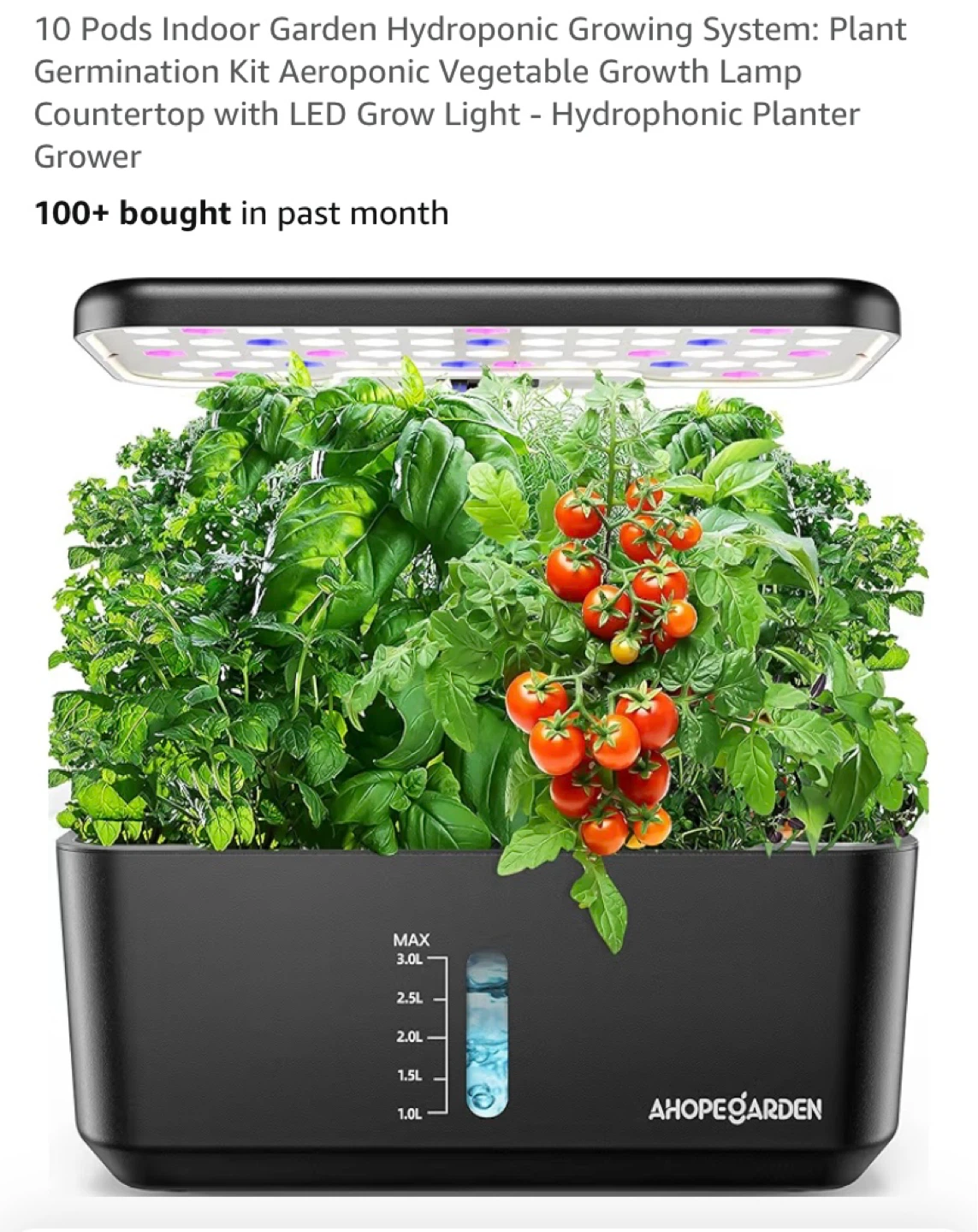 Brand New 10 Pods Indoor Garden Hydroponic Growing System