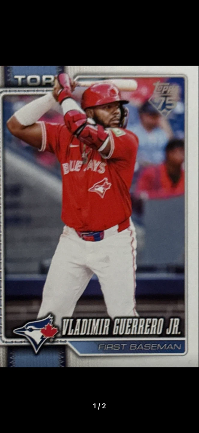 Vladimir Guerrero Jr. 2022 Topps Baseball Card