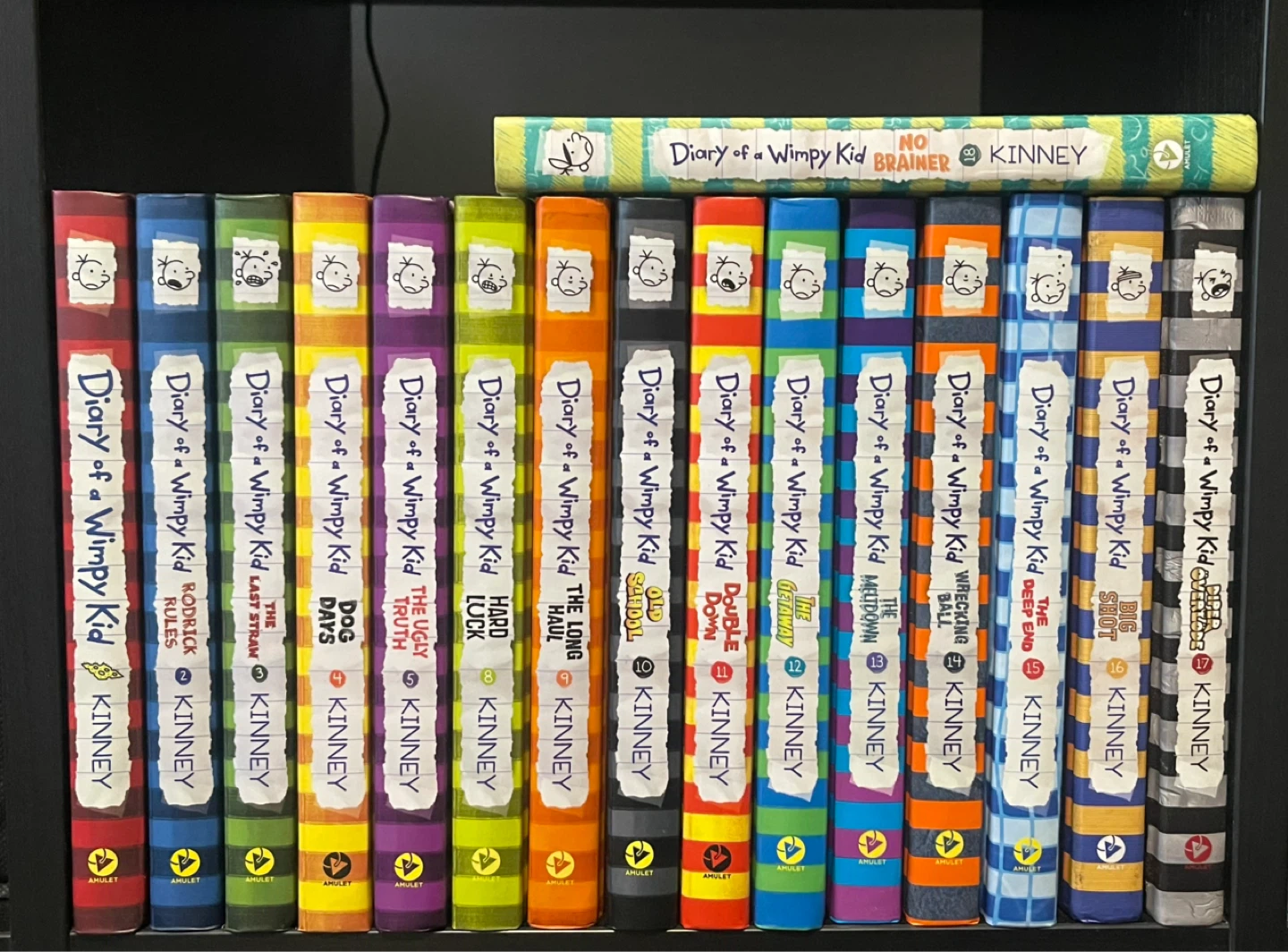 Wimpy Kid books (16)