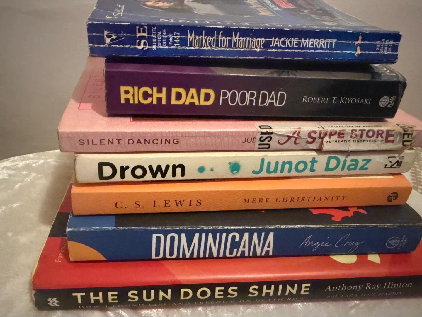 Lot of 7 Paperback