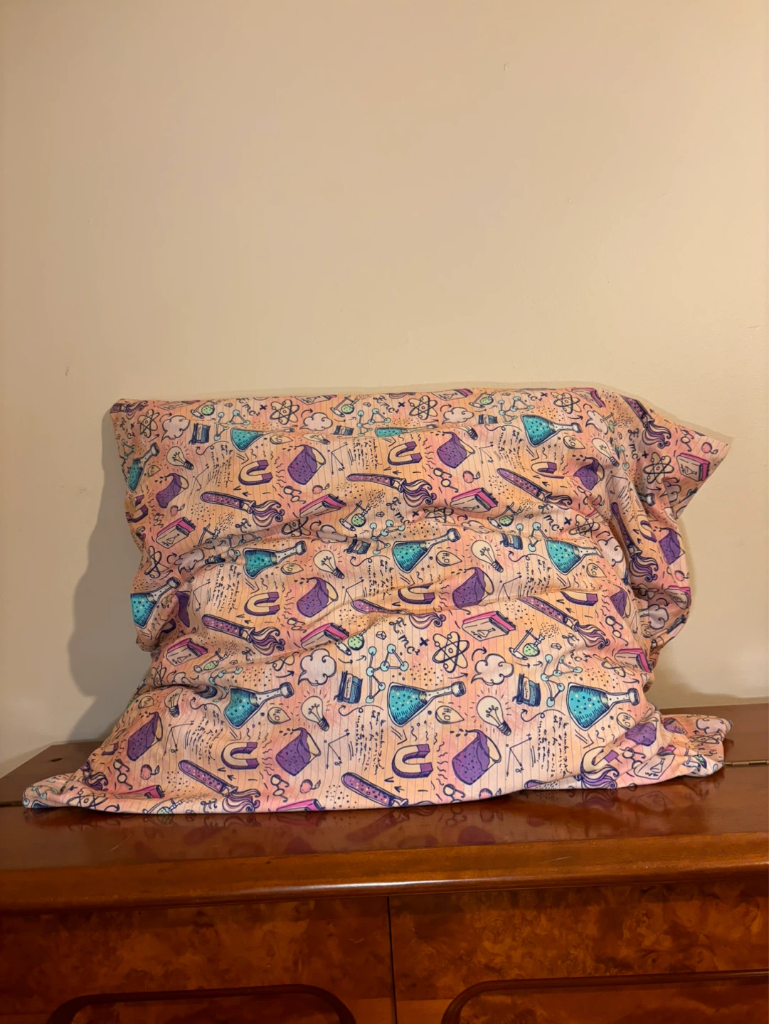 Cute Science / STEM Throw Pillow