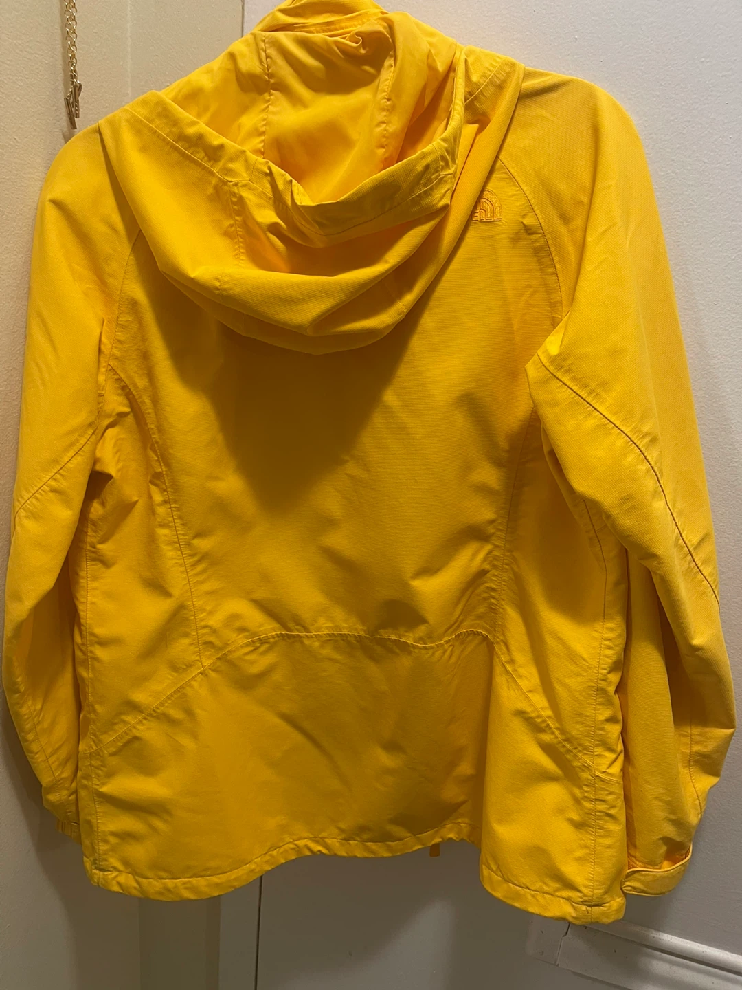 The North Face Yellow Hooded Jacket Size L - photo 2