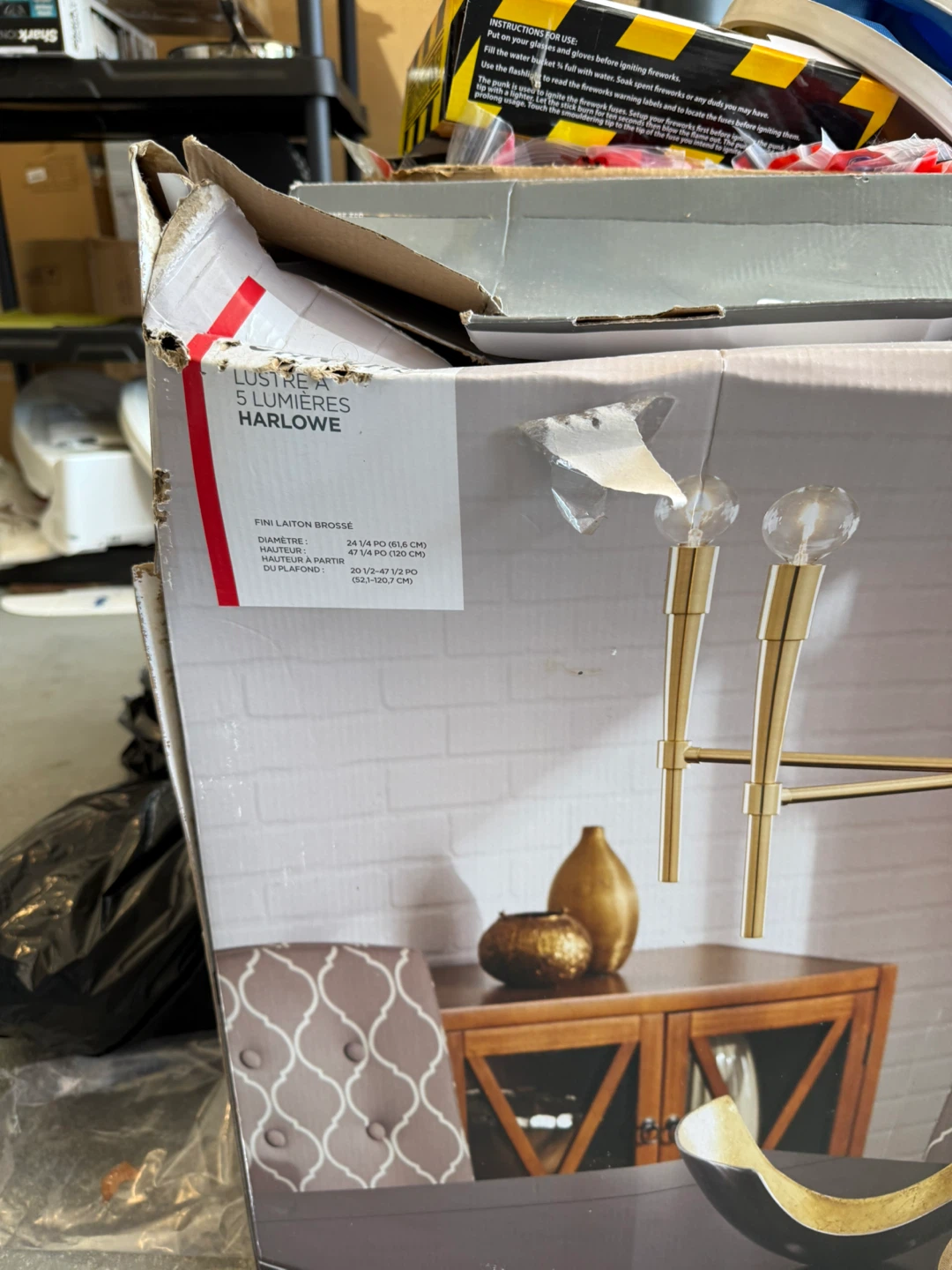 Harlowe Luste 5-Light Chandelier - photo 2