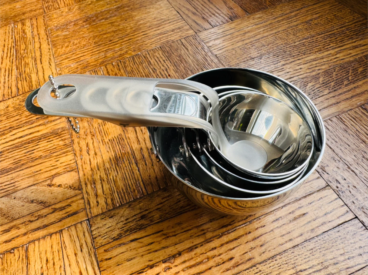 KitchenAid Stainless Steel Measuring Cups Set - Brand New