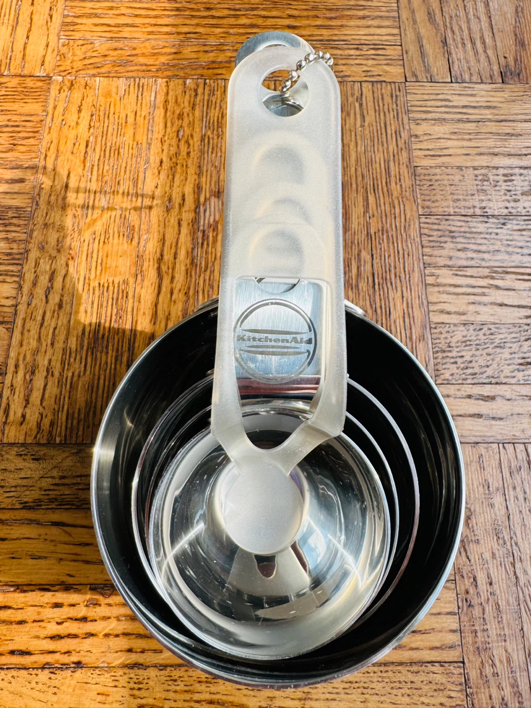KitchenAid Stainless Steel Measuring Cups Set - Brand New - photo 2
