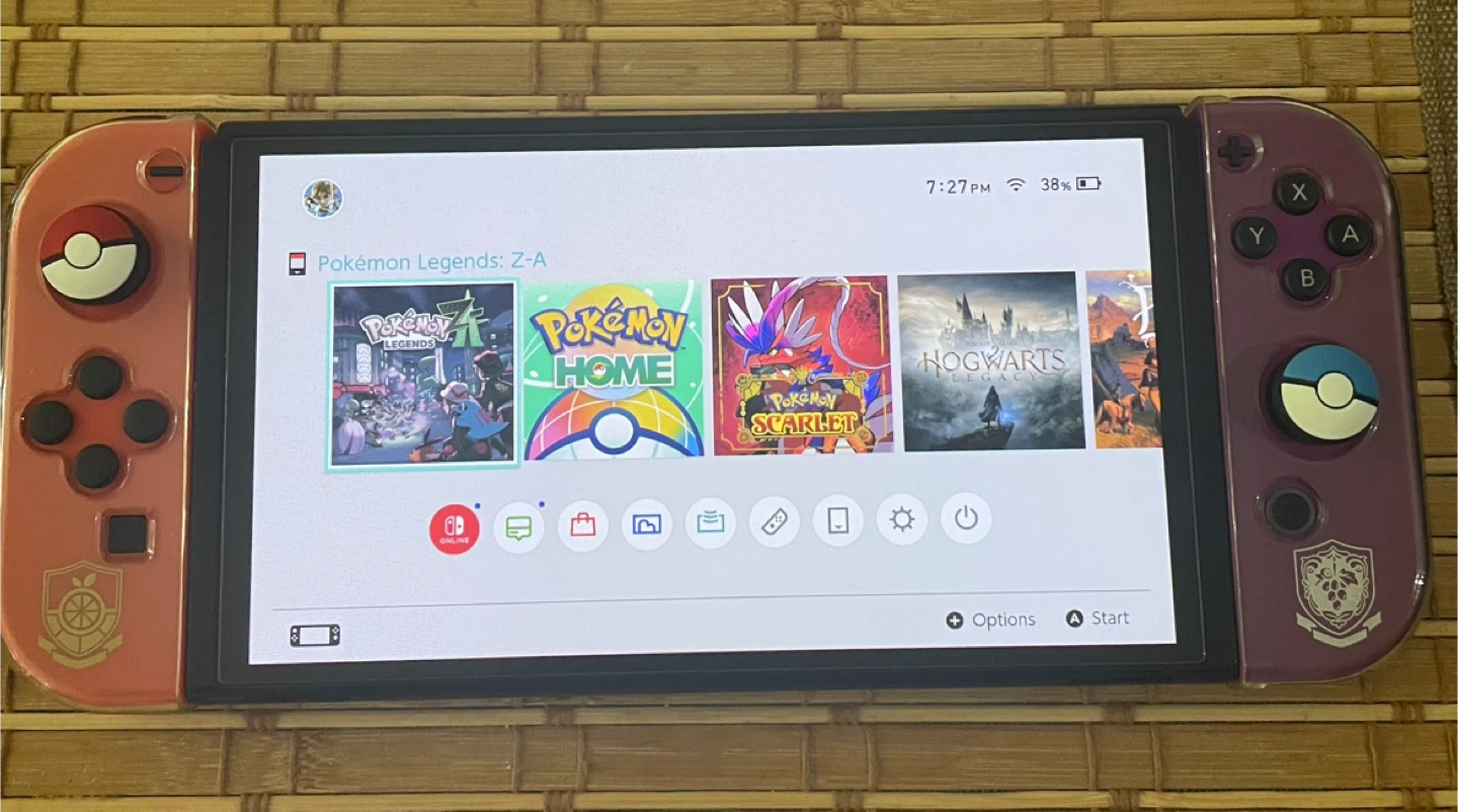 Nintendo Switch OLED – Pokémon Scarlet & Violet Limited Edition - photo 5