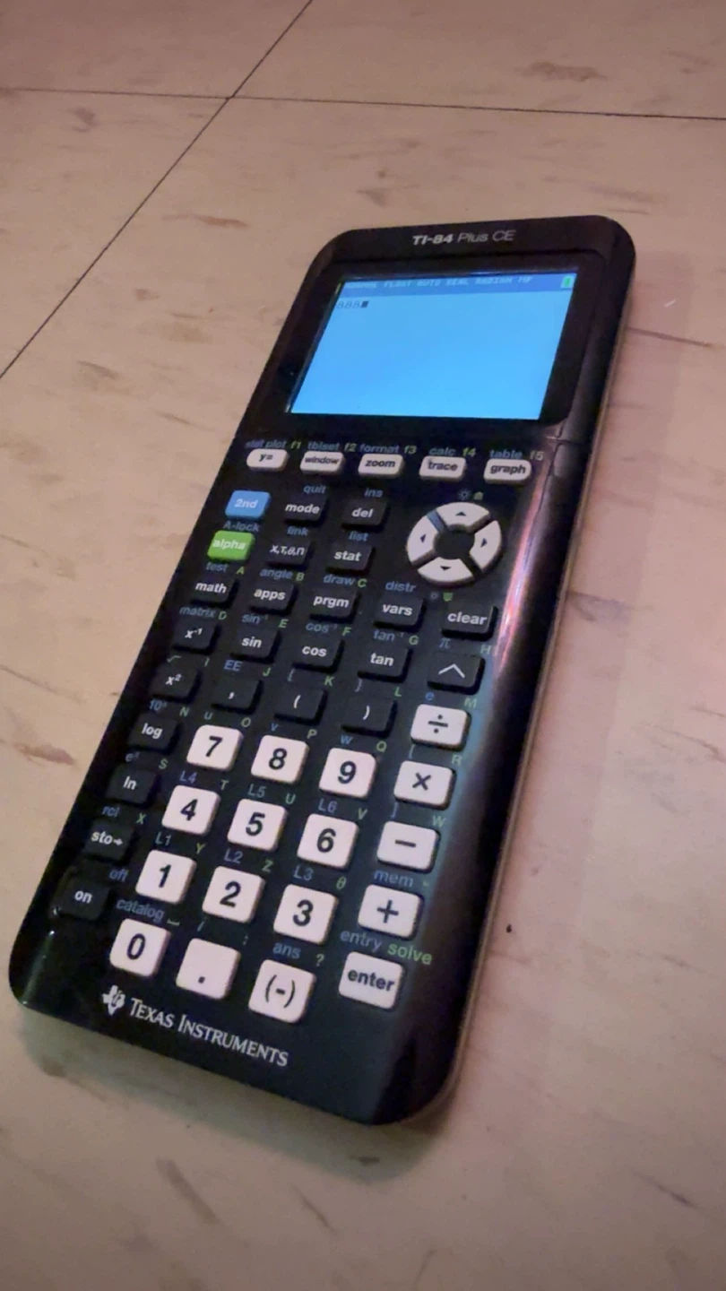 Texas Instruments TI-84 Plus CE Graphing Calculator - photo 4