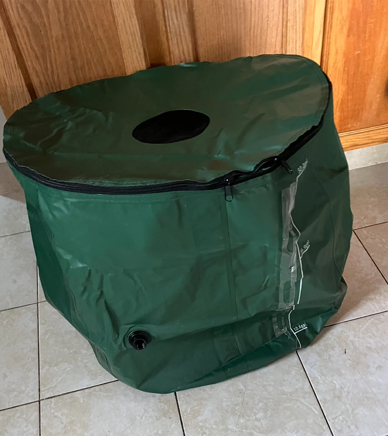 Green Collapsible rain Water Tank - photo 2
