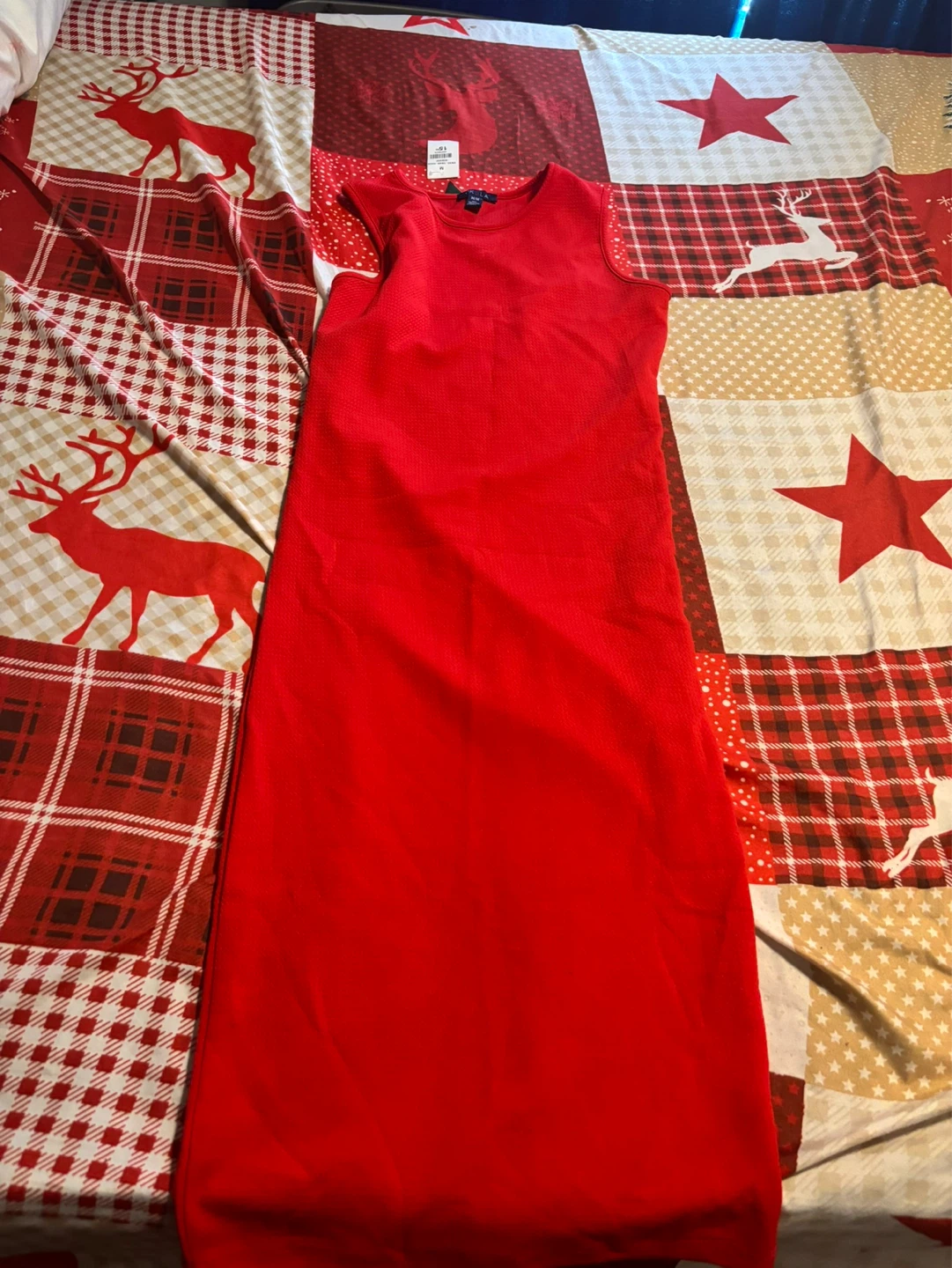 VK2LA Red Sleeveless Maxi Dress Size M/M