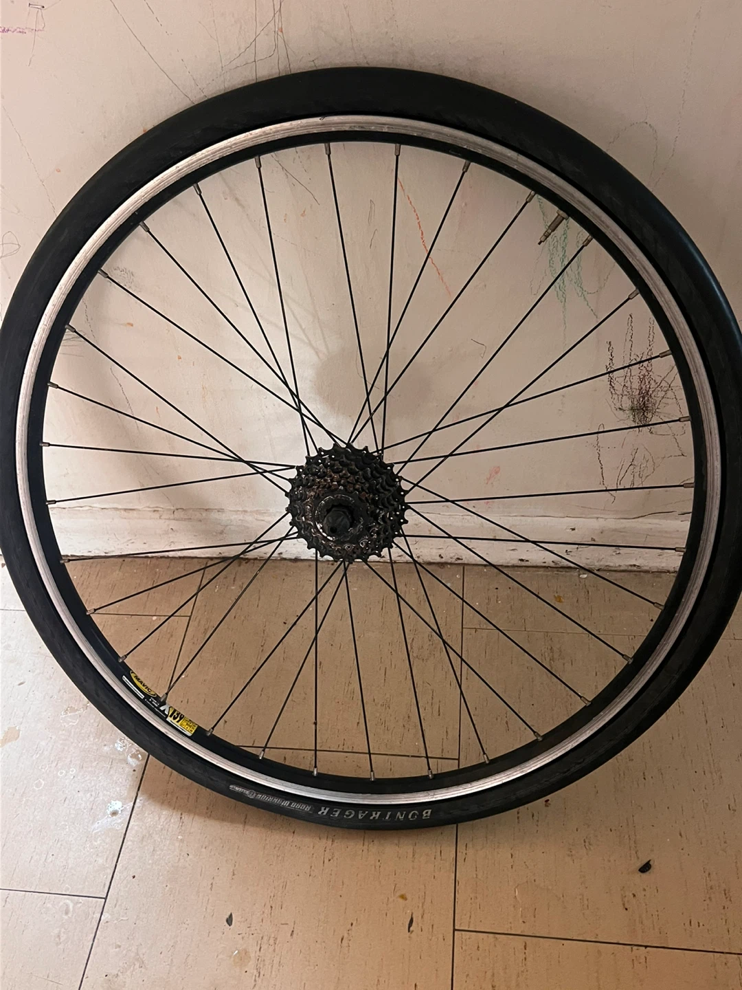Mavic X139 Road Bike Wheel with Bontrager Tire - photo 2