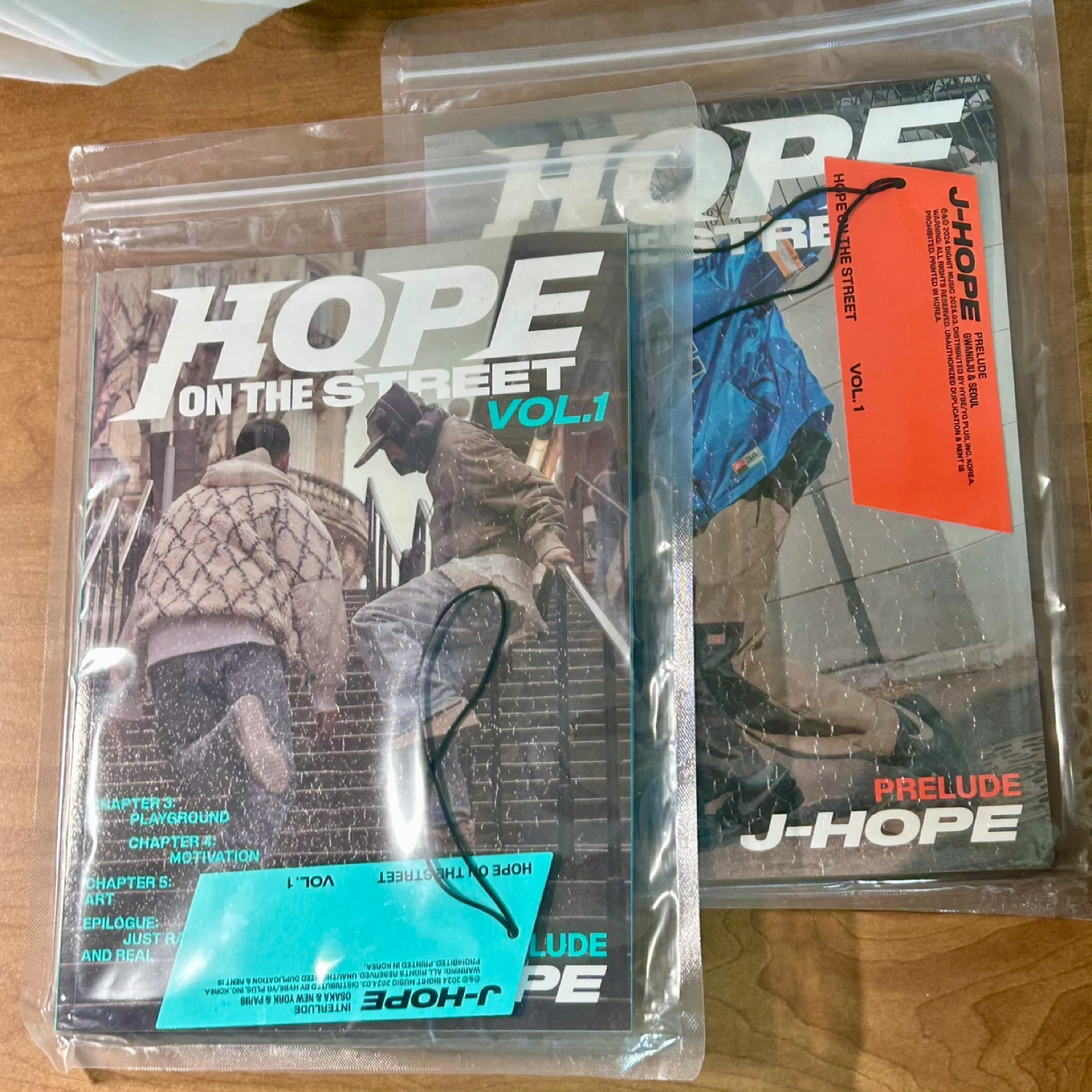 J-Hope (BTS) ‘Hope On The Street’ Albums (2 Versions) - photo 2