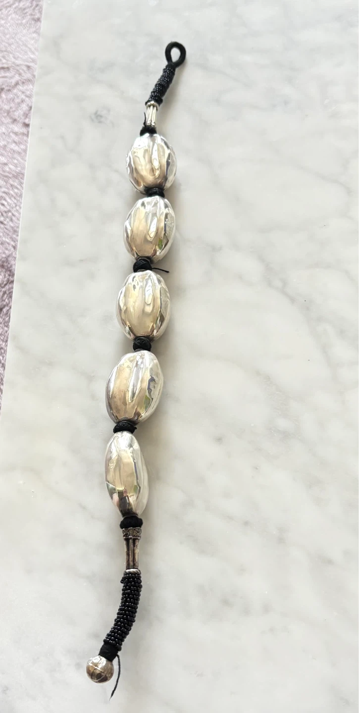 Silver Beads choker