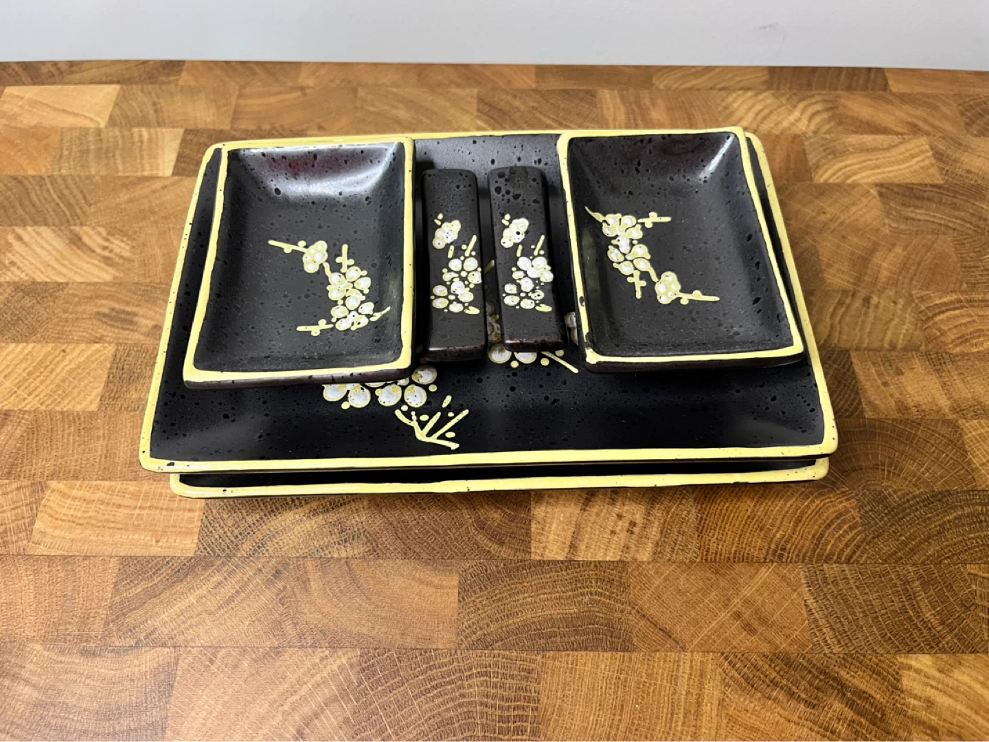 6- Piece Japanese Cherry Blossom Serving Set