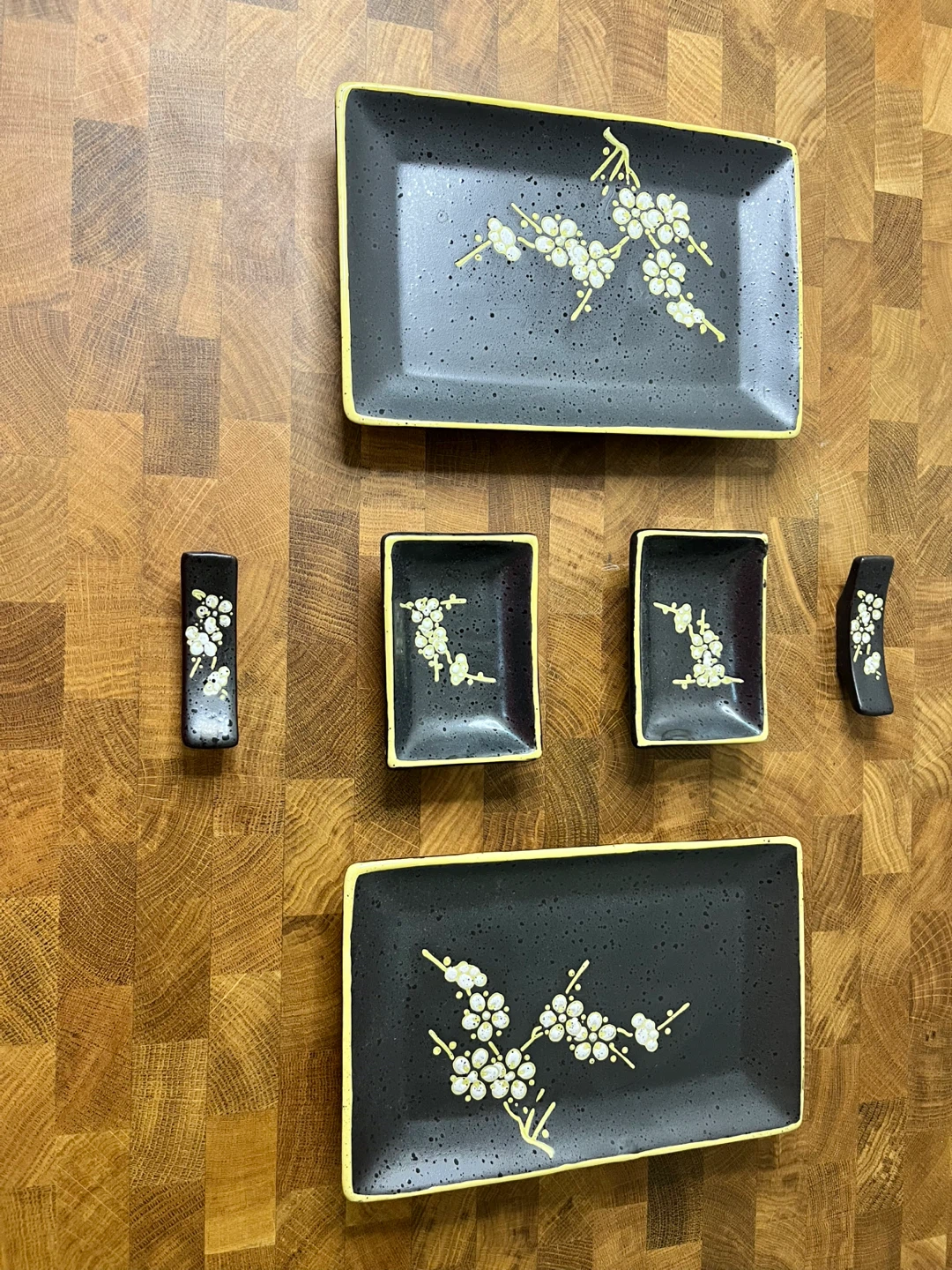 6- Piece Japanese Cherry Blossom Serving Set - photo 2