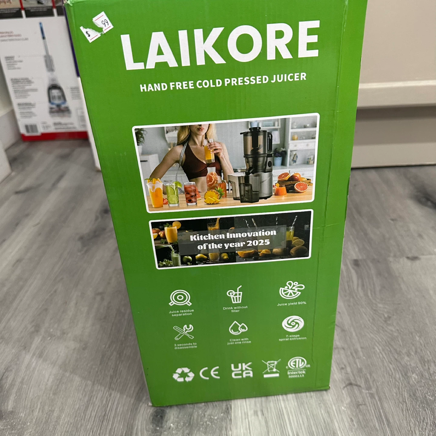 LAIKORE Hand Free Cold Pressed Juicer - photo 3