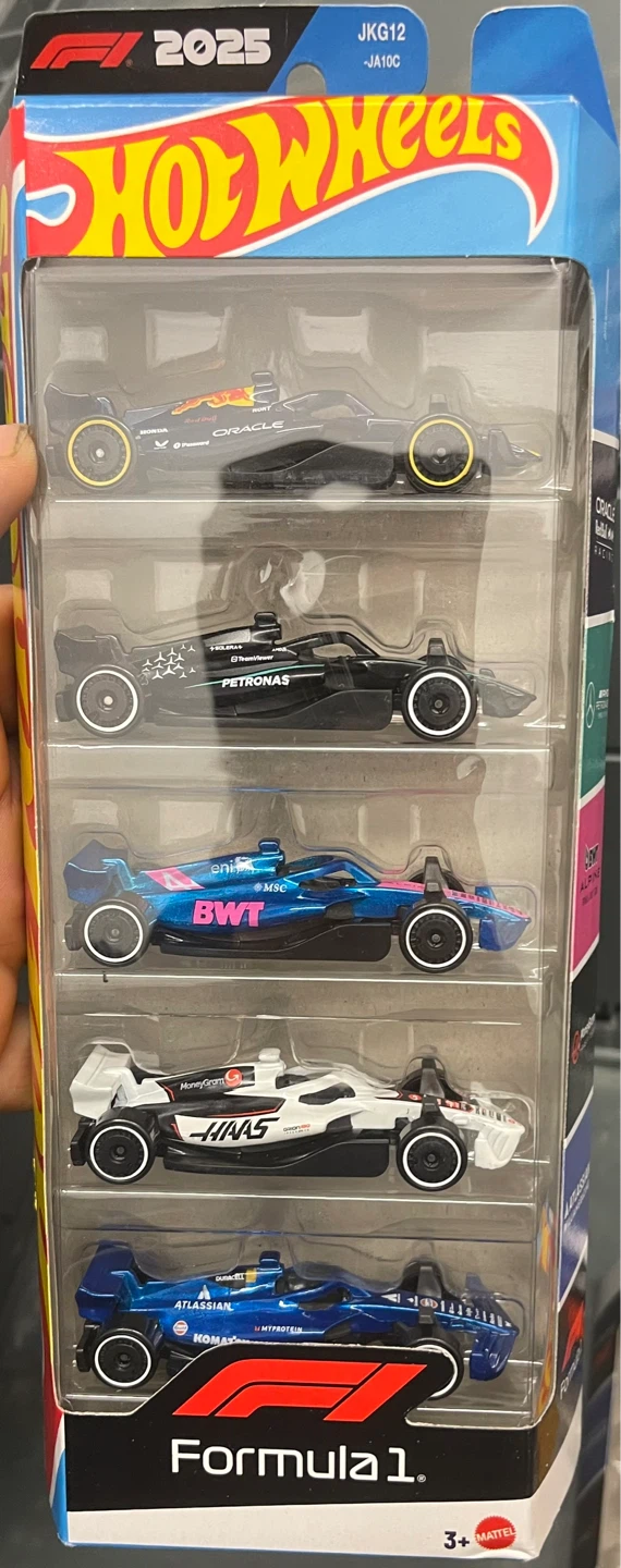 Hot Wheels Formula 1 5-Car Set