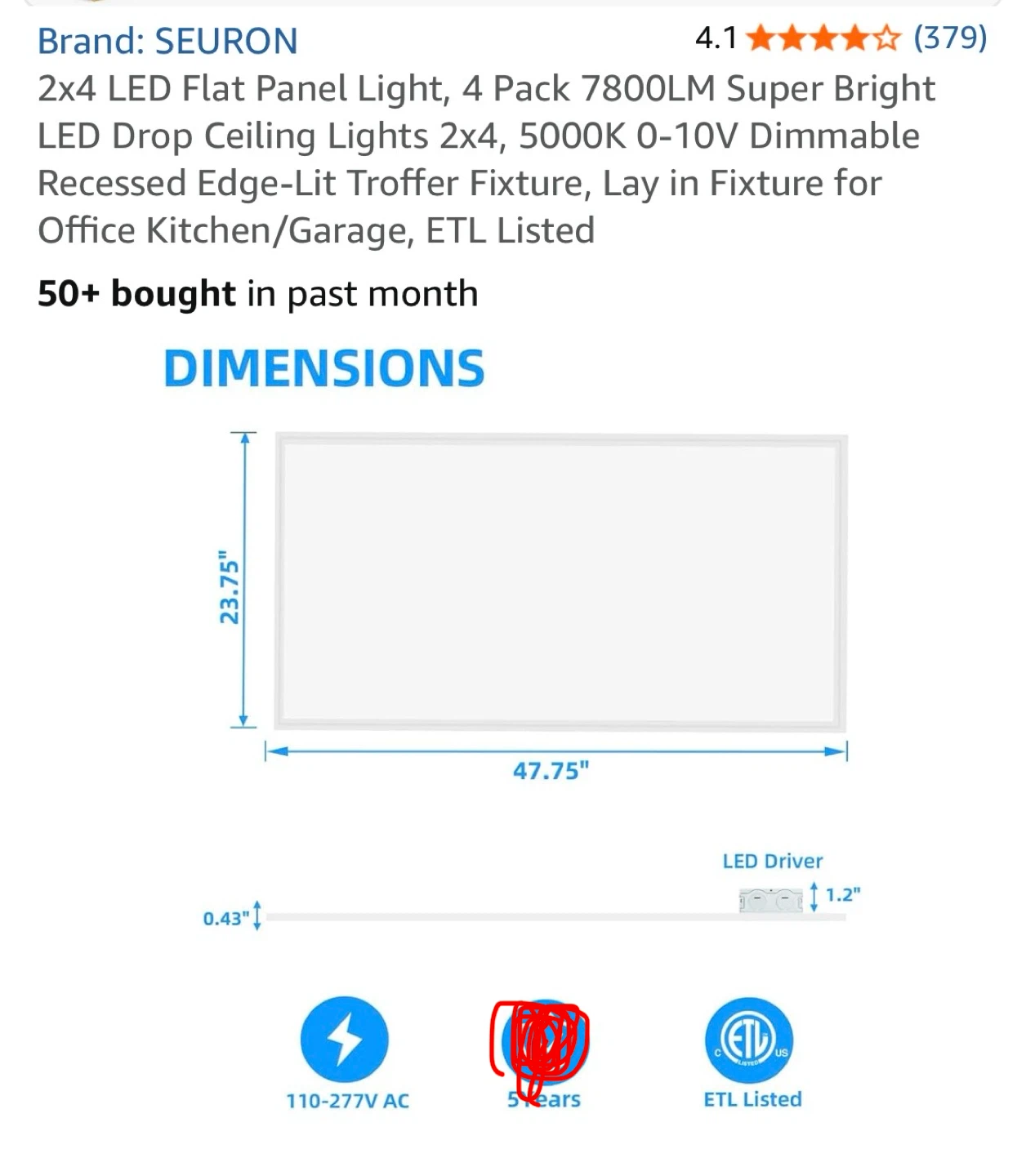 4 PACK Brand New 2x4 LED Flat Panel Lights. - photo 4