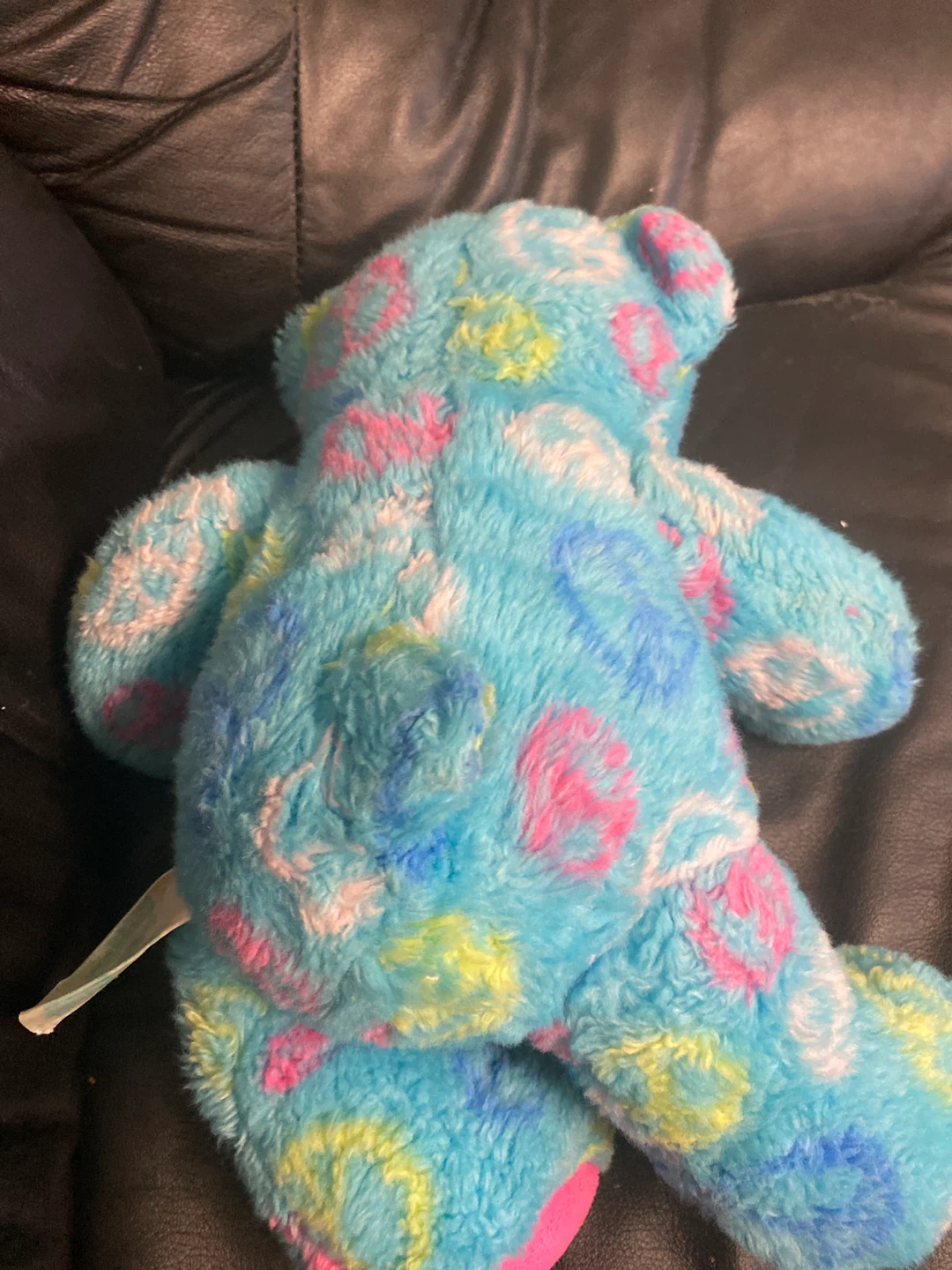 Blue Tie-Dye Teddy Bear Plush Toy - photo 2