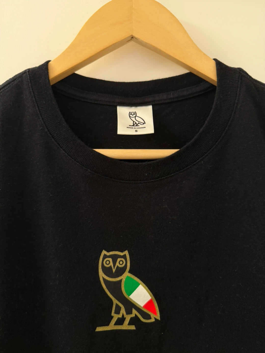 OVO Owl Italy Flag T-Shirt - Small