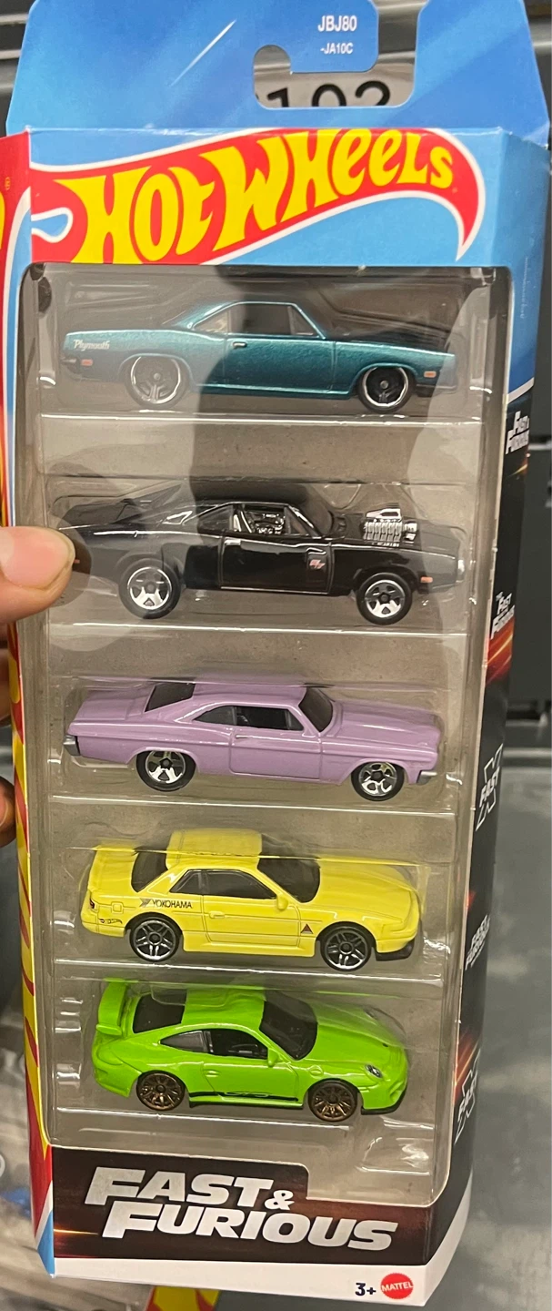 Hot Wheels Fast & Furious 5-Car Set