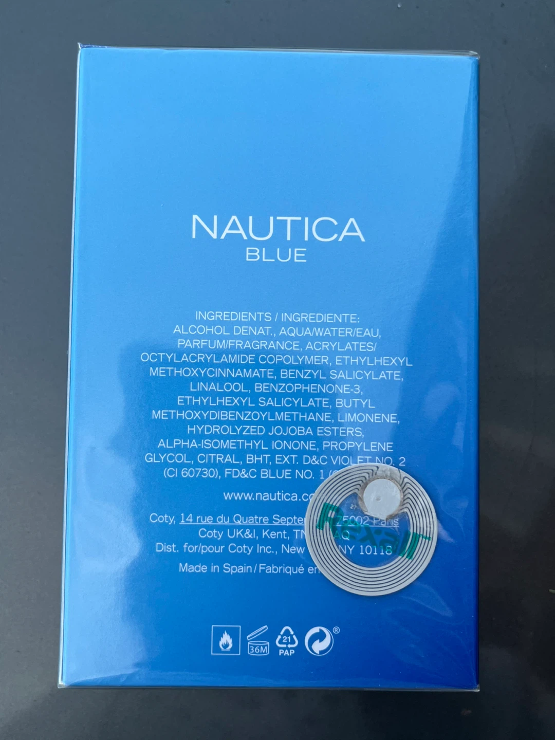 Brand new sealed Nautica Blue Men Cologne  3.4 oz - photo 2