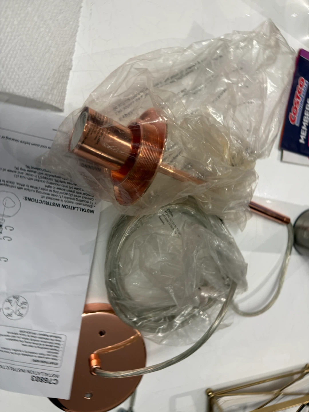 MatteO C76803 Copper Pendant Light Fixture - photo 3