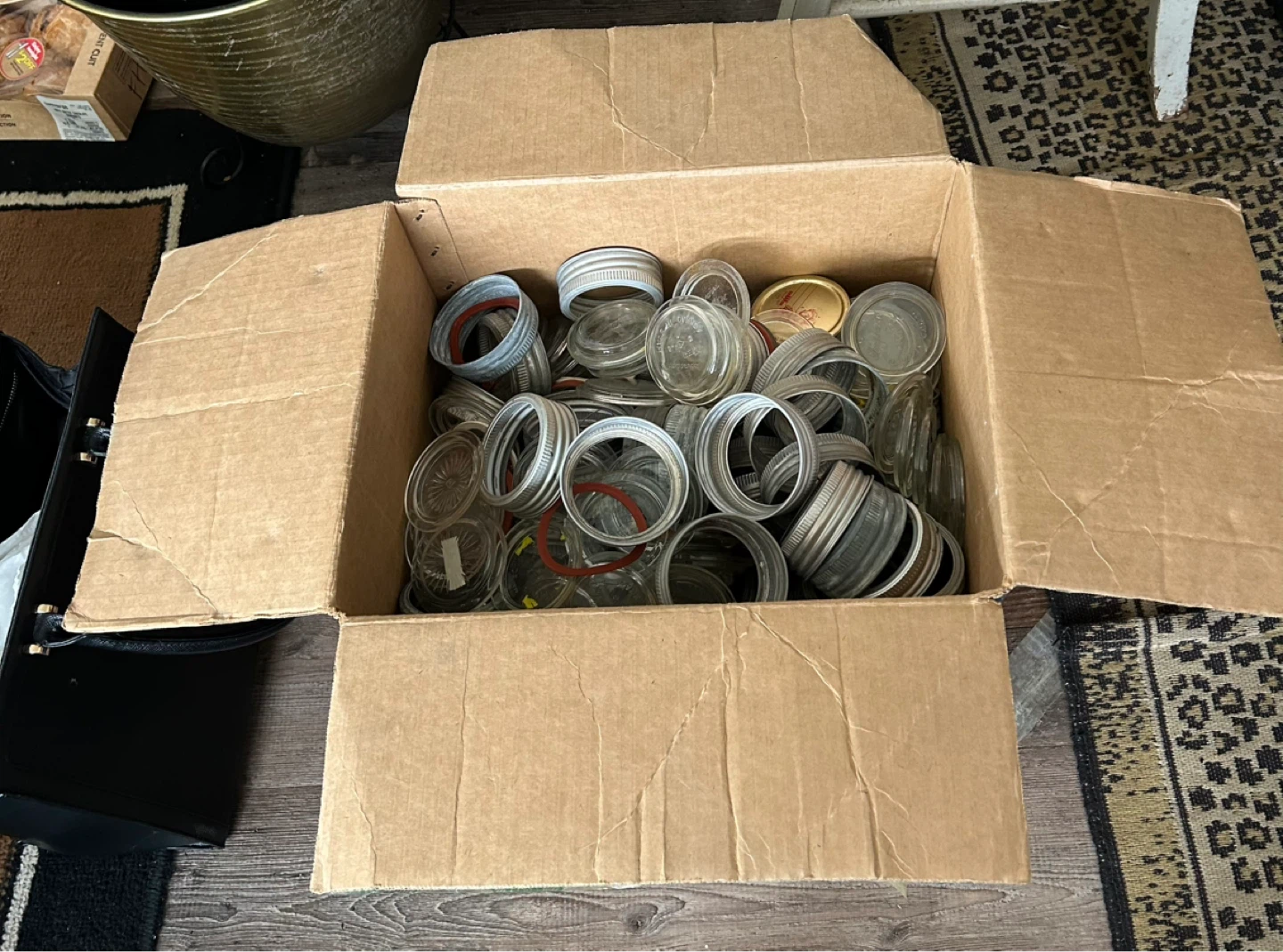 Mason Jar Lids and Rings - Bulk Lot - photo 2