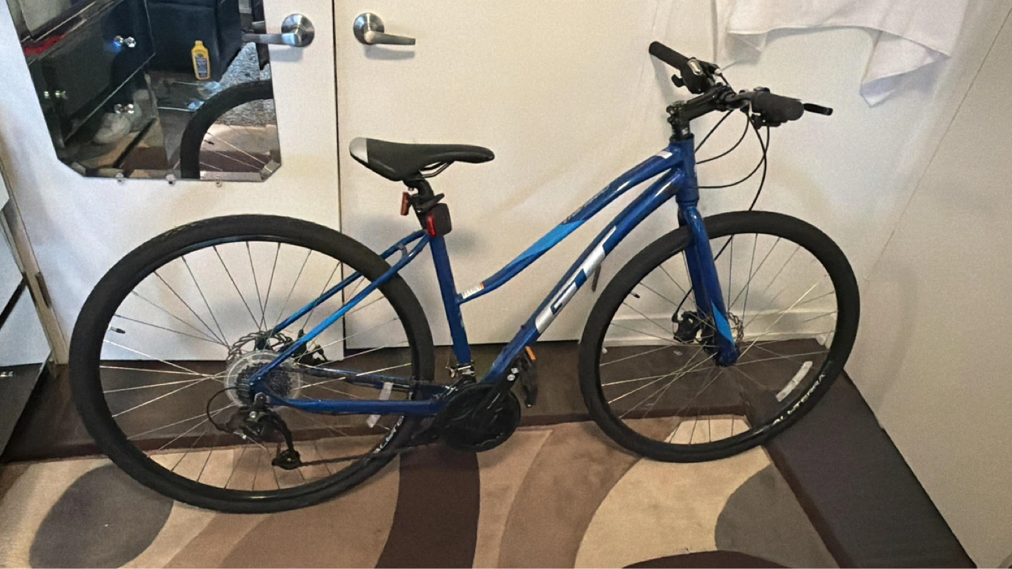 Blue GT Women's Hybrid Bike