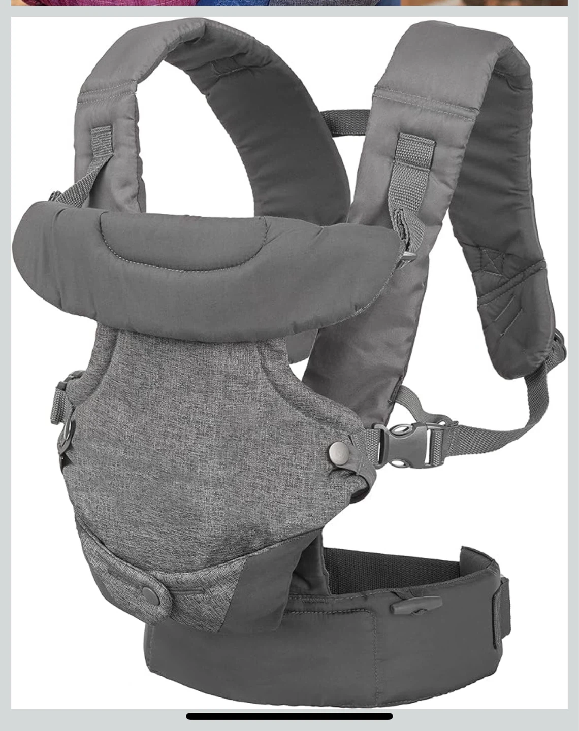 Infantino Grey Baby Carrier - photo 5