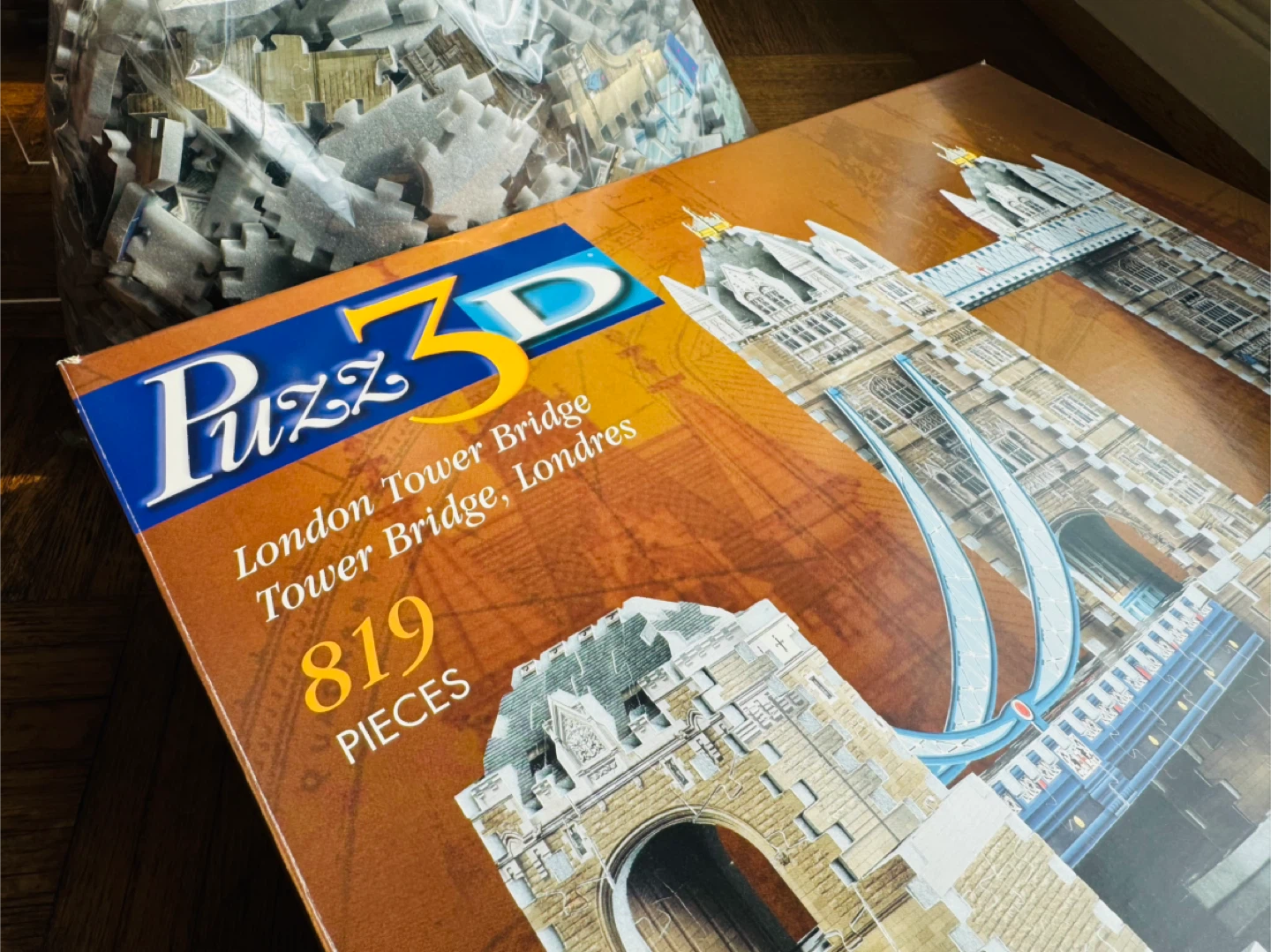 Wrebbit 3D Puzzle - London Tower Bridge, 819 Pieces - photo 2