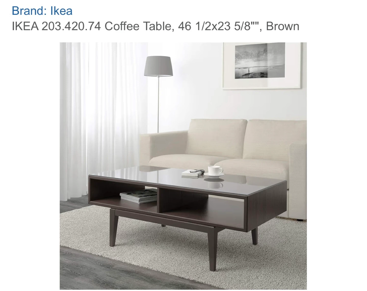 Ikea Coffee Table - Brown