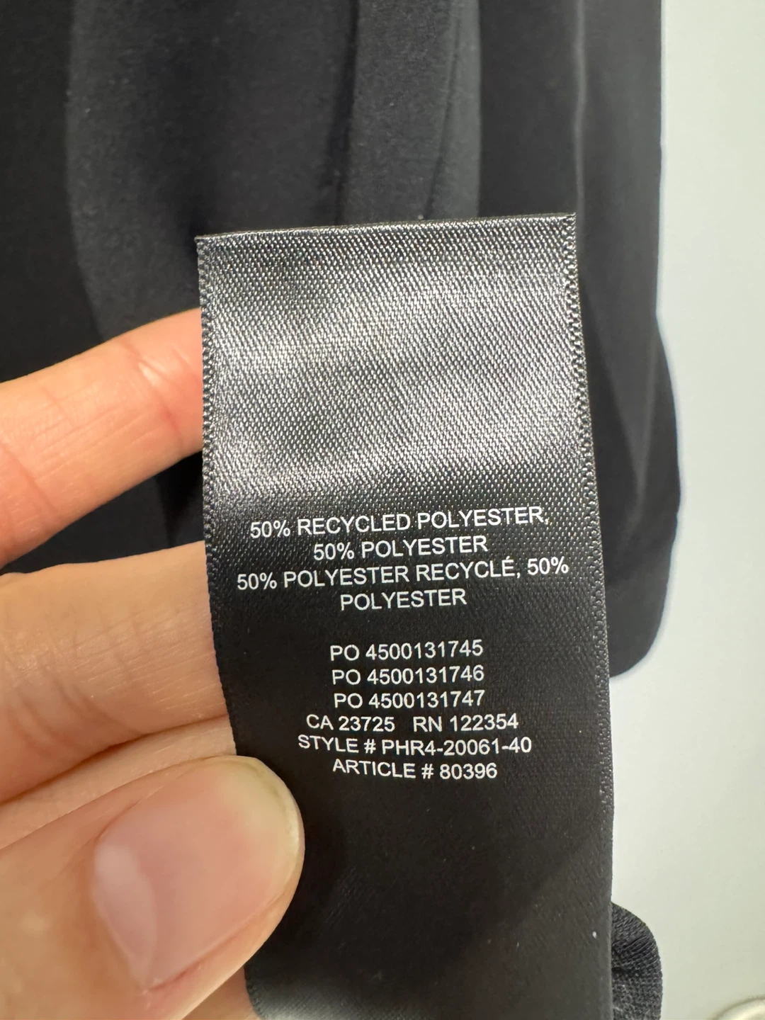 Wilfred Aritzia Black Button-Up Shirt - photo 3