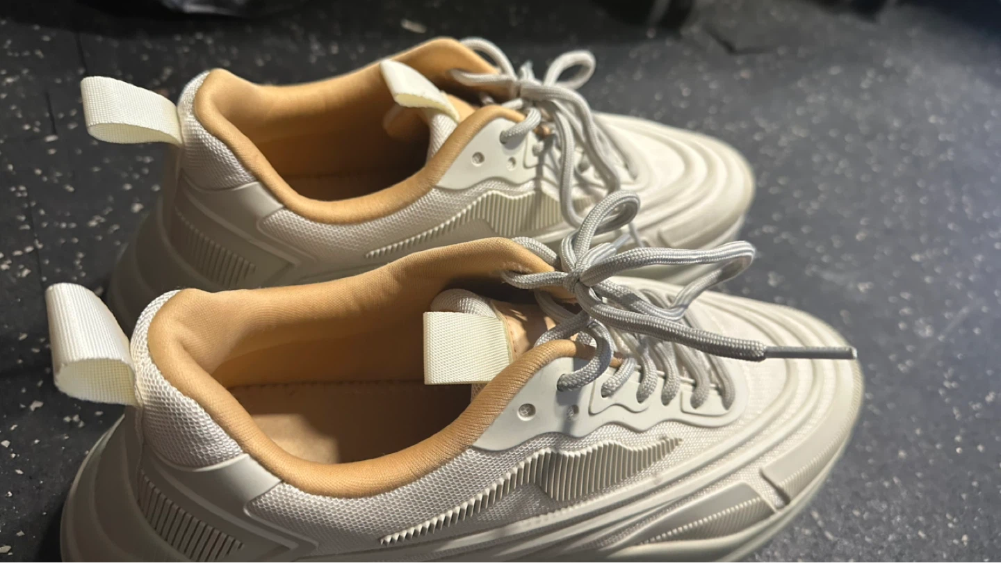 Call it spring Cream Chunky Sneakers - Size 9.5 US