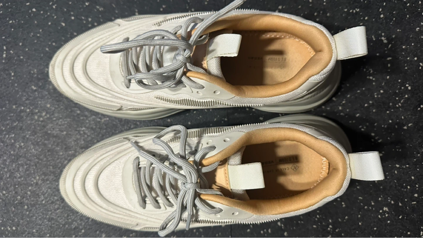 Call it spring Cream Chunky Sneakers - Size 9.5 US - photo 3