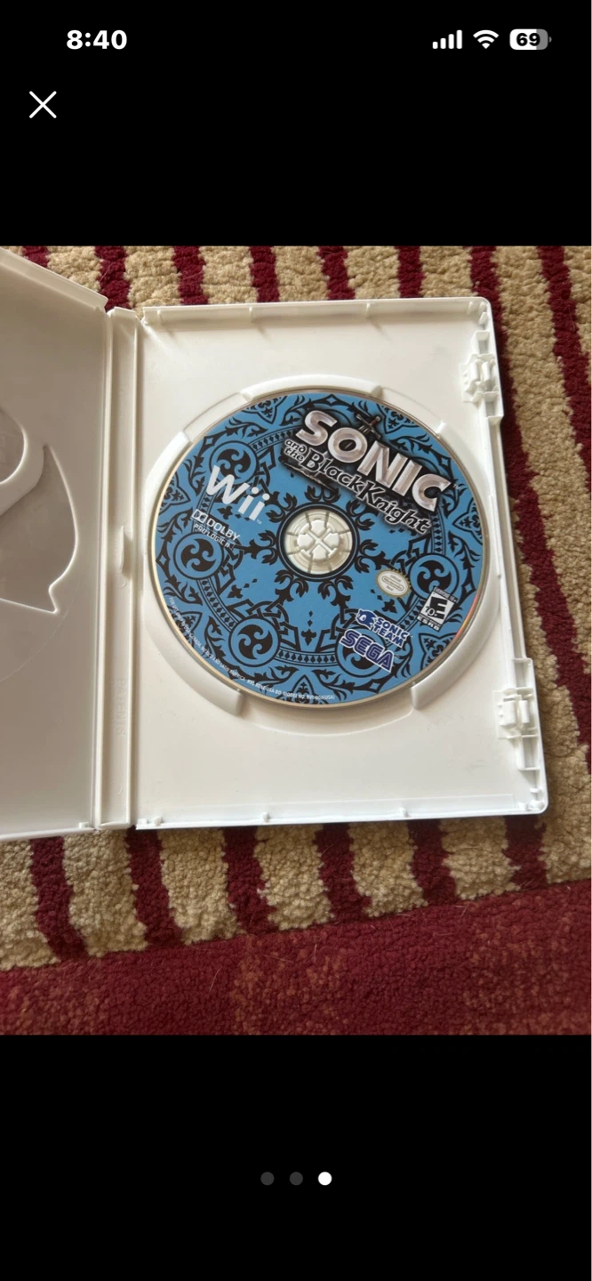 Sonic and the Black Knight - Nintendo Wii Game - photo 2