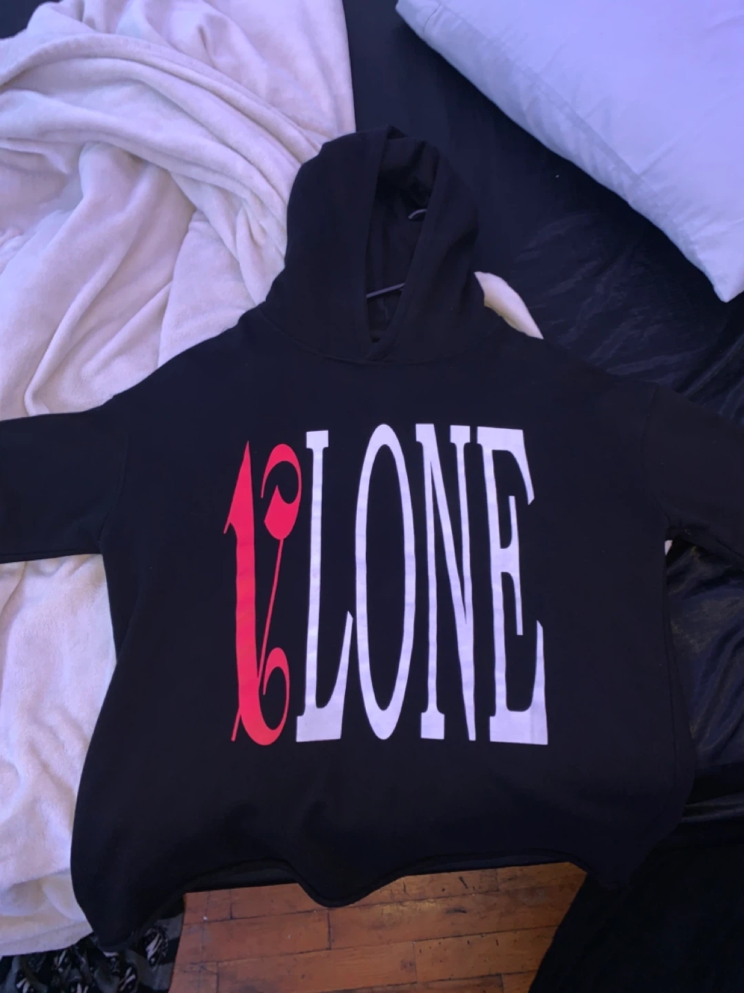 VLONE x Palm Angels Black Hoodie - photo 2