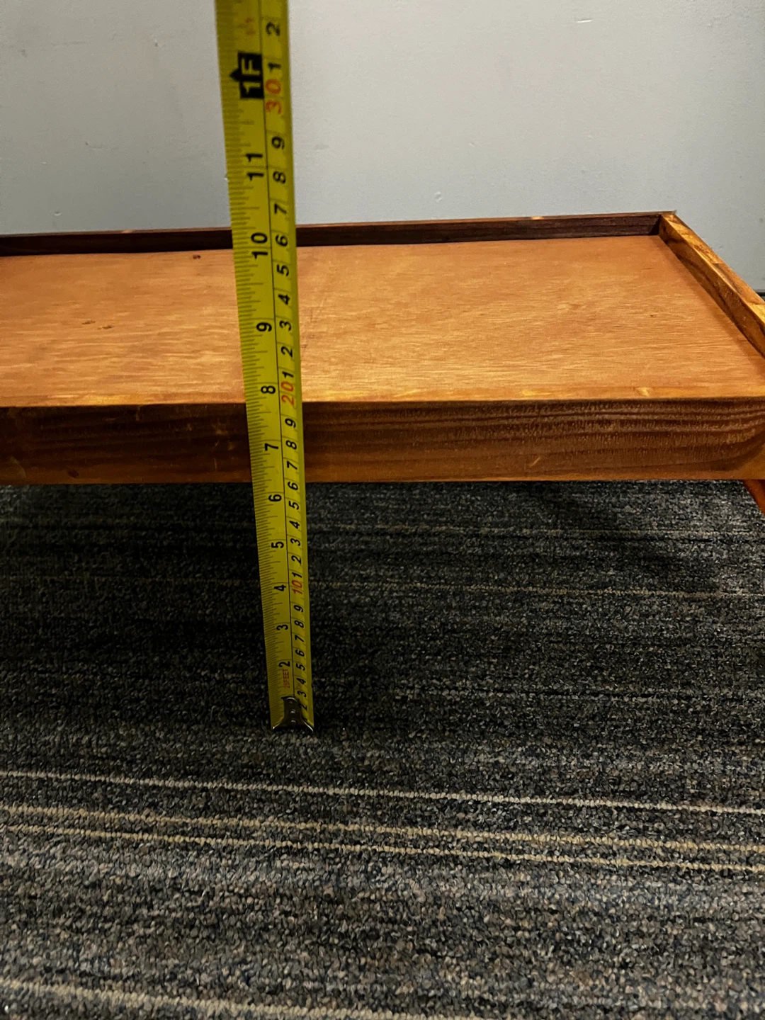 Wooden Breakfast Tray with Folding Legs - photo 5