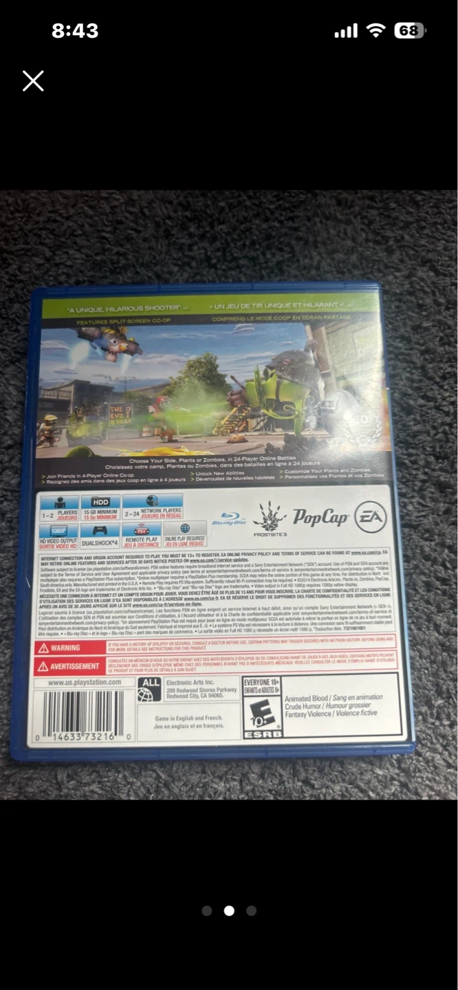 Plants vs. Zombies: Garden Warfare - PS4 Game - photo 3