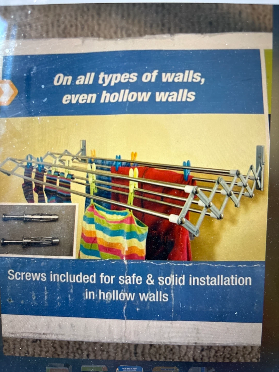 Space saving Smart Dryer Foldable Clothes Dryer