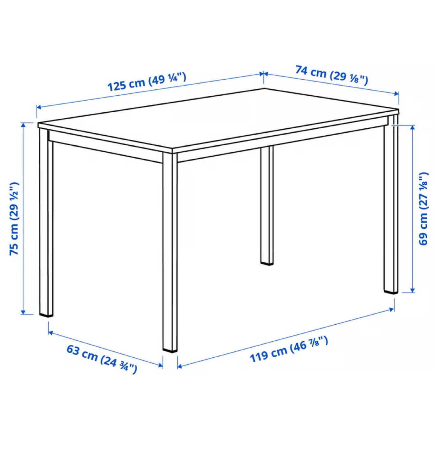 White Dining Table - photo 2