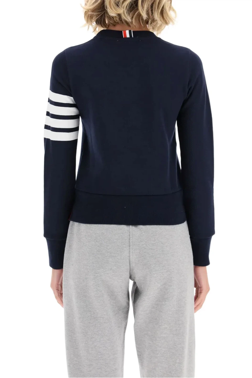 Thom Browne Classic Loopback 4-Bar Sweatshirt - photo 3