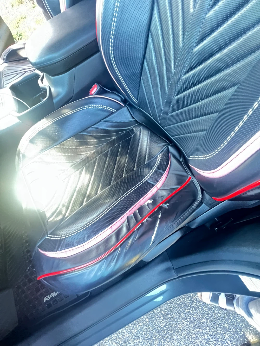Car Seat Covers & Steering Wheel Cover Set - photo 3