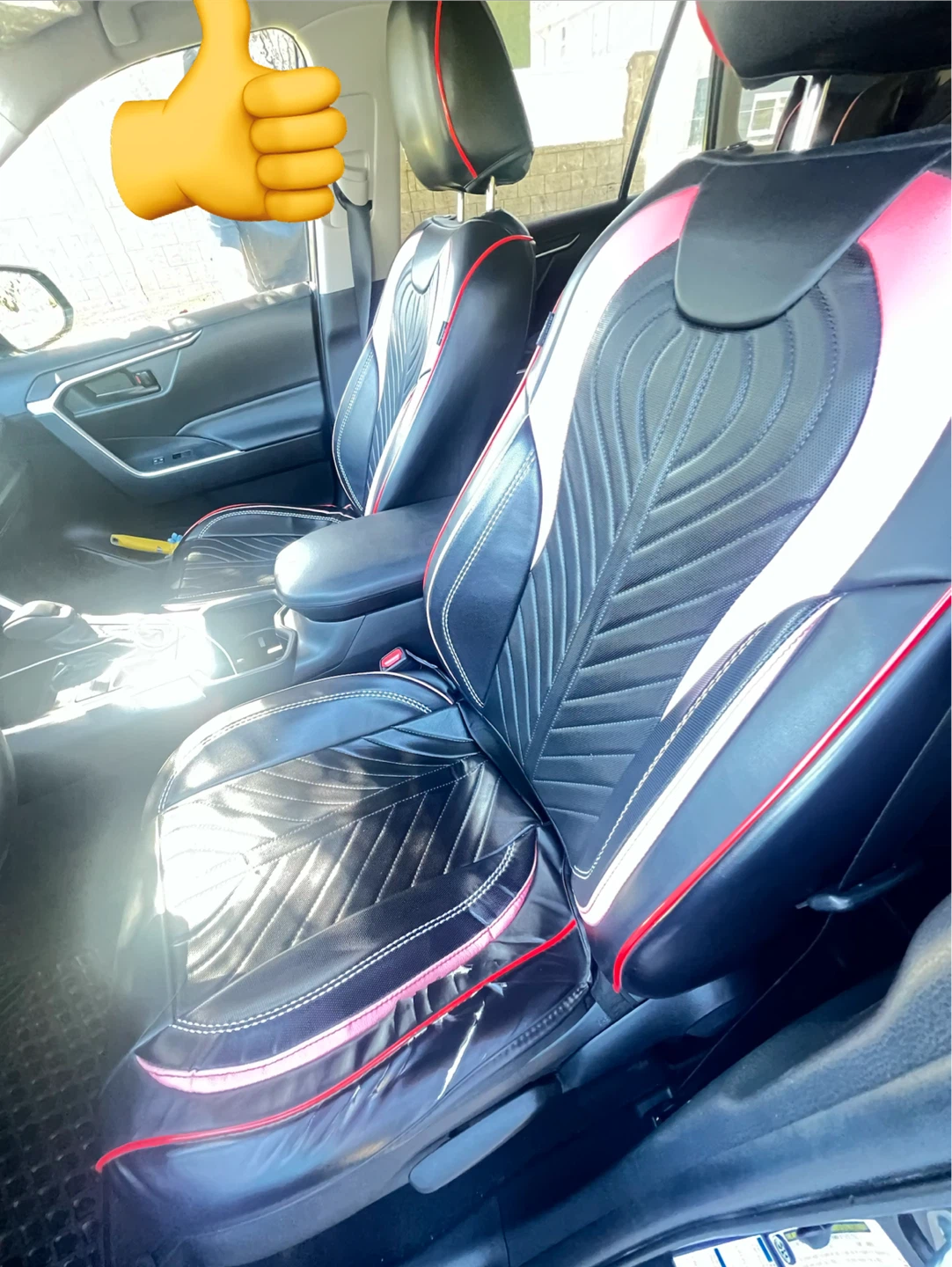 Car Seat Covers & Steering Wheel Cover Set - photo 2