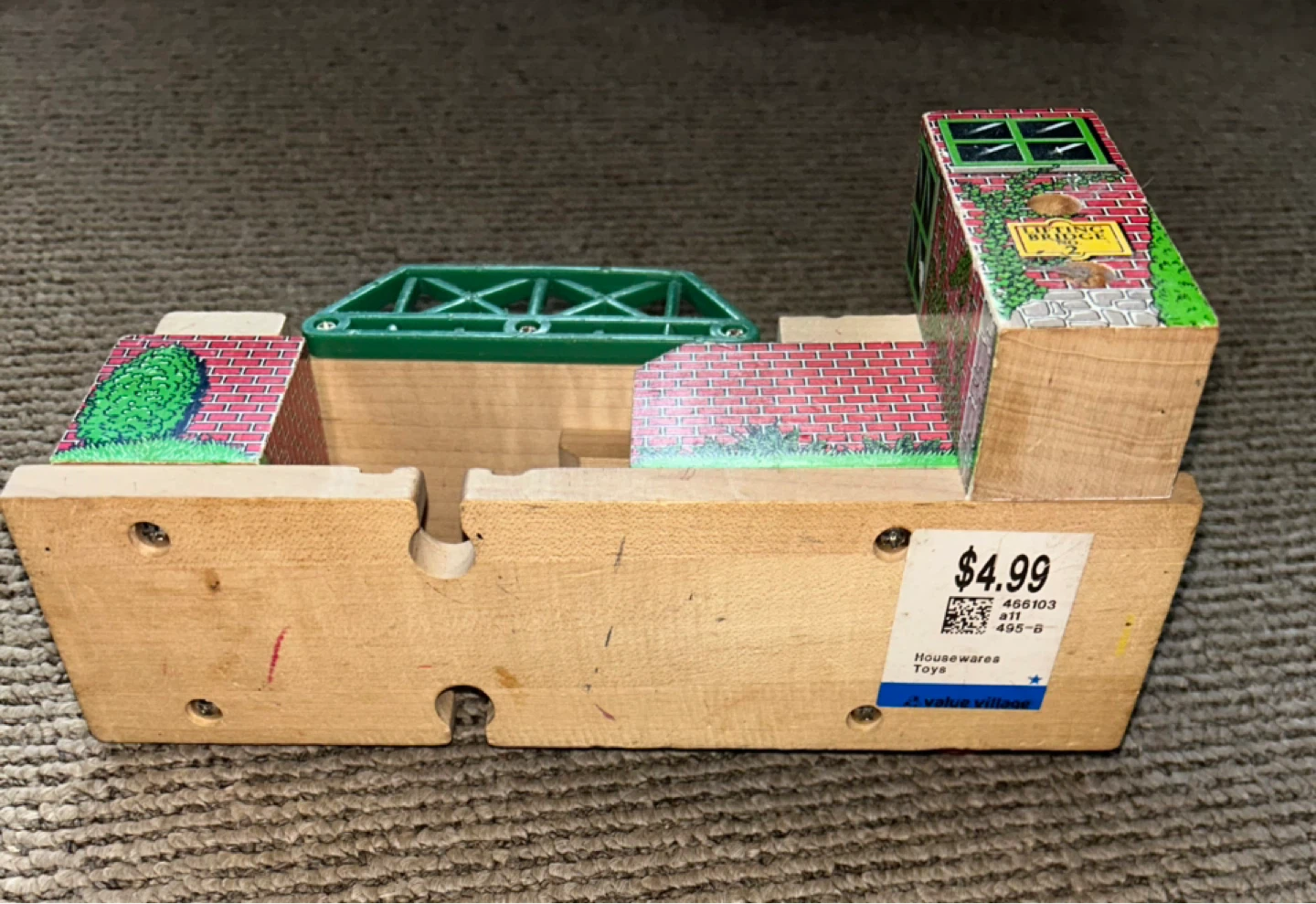 Wooden Lifting Bridge Toy - photo 4