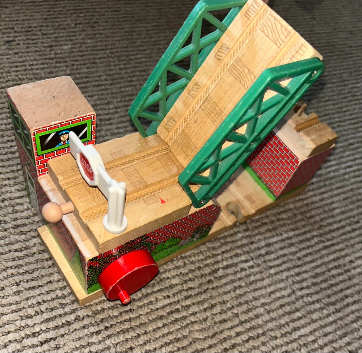 Wooden Lifting Bridge Toy - photo 2