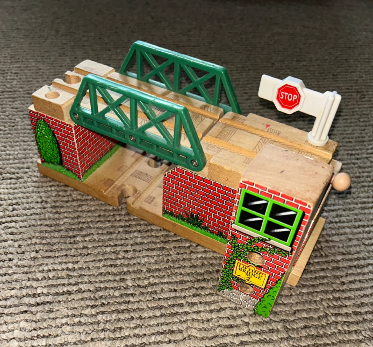 Wooden Lifting Bridge Toy - photo 3