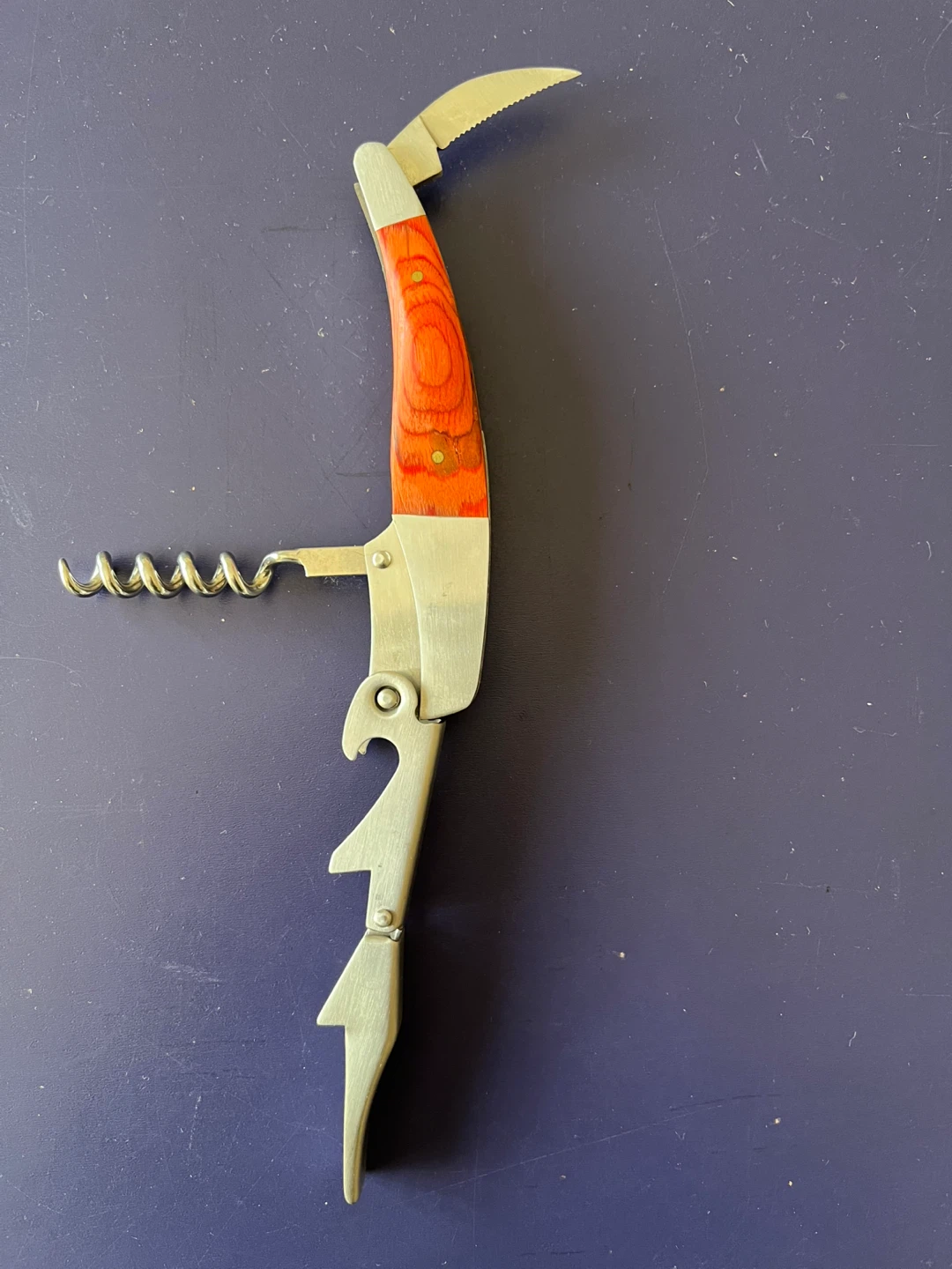 Waiters Corkscrew with Serrated Knife - photo 2