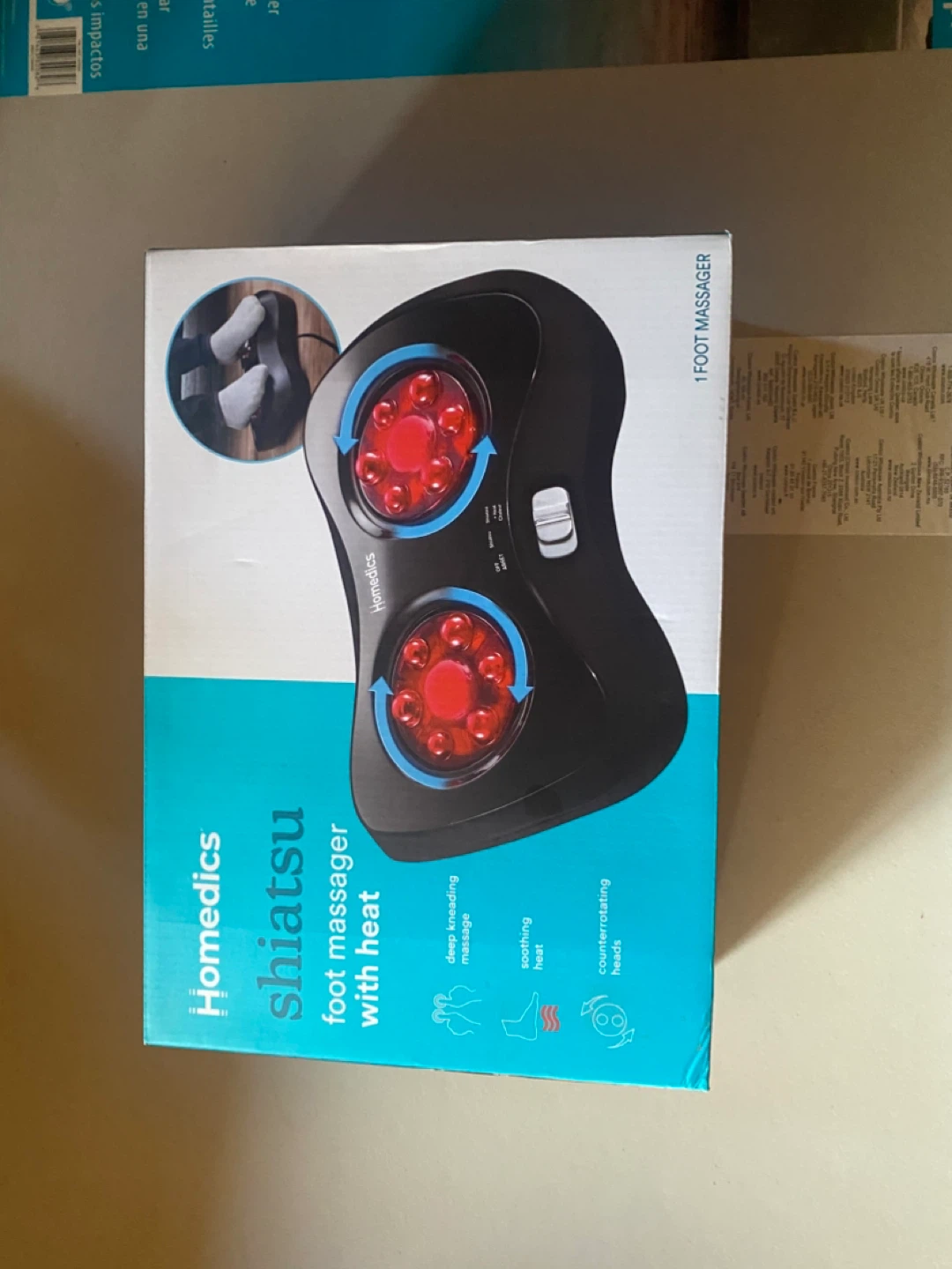 HoMedics Shiatsu Foot Massager with Heat