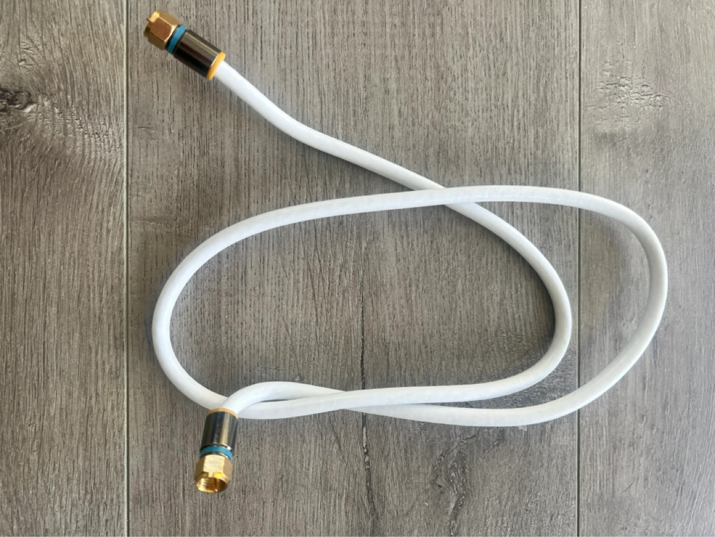 White Coaxial Cable - photo 4