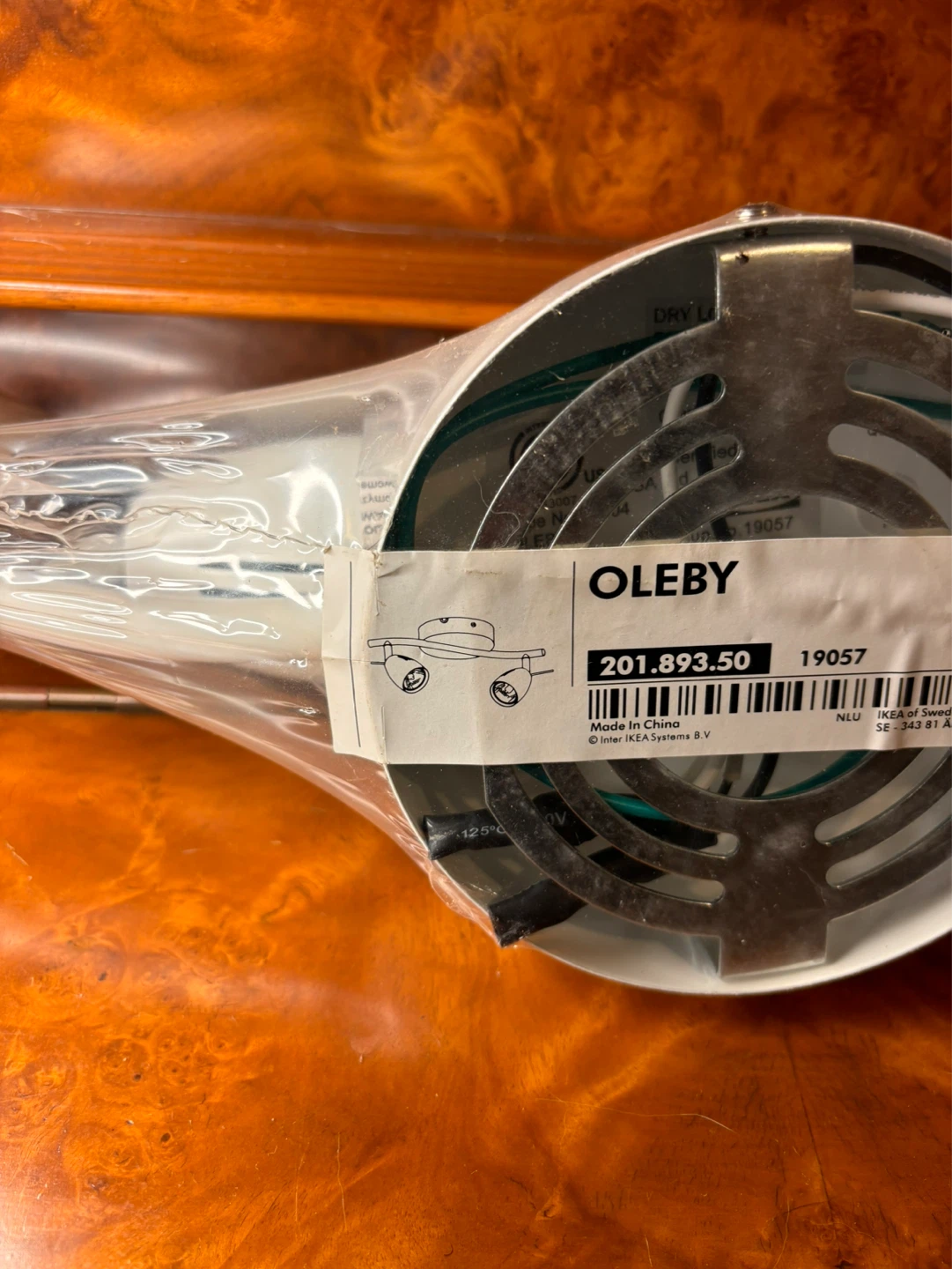 IKEA OLEBY Adjustable Twin Spot Light – Unopened - photo 4